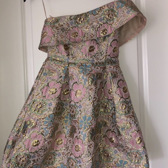 Topshop Dresses & Skirts - Top Shop Jacquard Party Dress